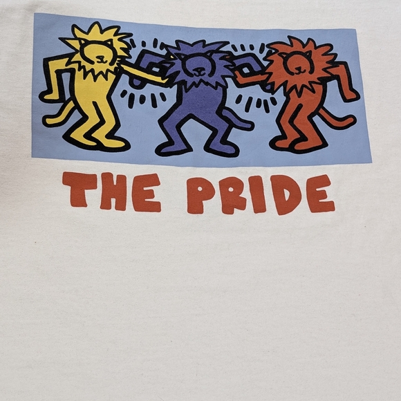 Keith Haring The Heritage Vintage T-shirt Men's Large 1990s Y2K Street Style - Picture 4 of 8